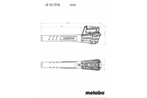 DMUCHAWA AKUMULATOROWA LB 18 LTX BL DMUCHAWA AKUMULATOROWA LB 18 LTX BL