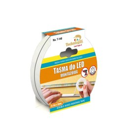 TAŚMA MONTAŻOWA DO LED 2*5M*9MM