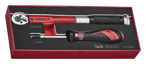 ZESTAW KLUCZ I WKRĘTAK DYNAMOMETRYCZNY 1/4'' TEZSD02 ZESTAW KLUCZ I WKRĘTAK DYNAMOMETRYCZNY 1/4'' TEZSD02