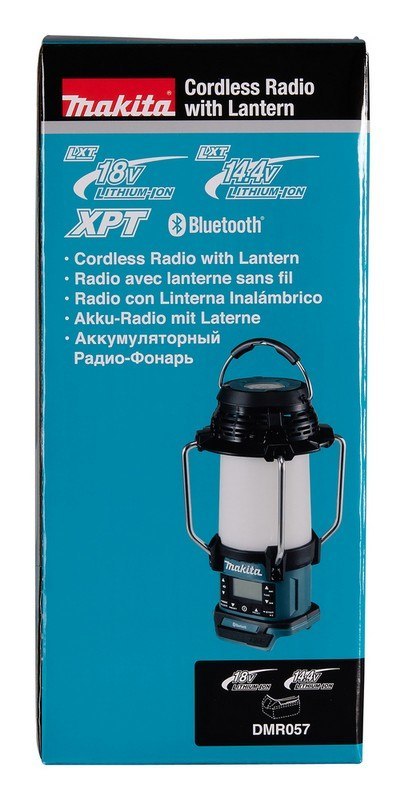 ODBIORNIK RADIOWY Z LAMPĄ I LATARKĄ 18V FM BLUETOOTH USB ODBIORNIK RADIOWY Z LAMPĄ I LATARKĄ 18V FM BLUETOOTH USB