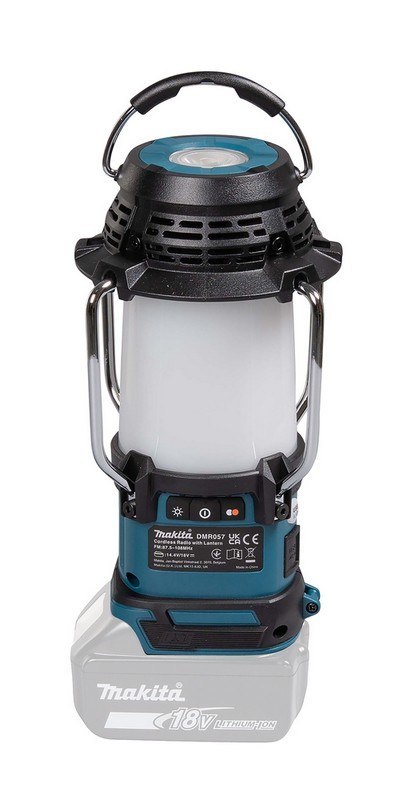 ODBIORNIK RADIOWY Z LAMPĄ I LATARKĄ 18V FM BLUETOOTH USB ODBIORNIK RADIOWY Z LAMPĄ I LATARKĄ 18V FM BLUETOOTH USB