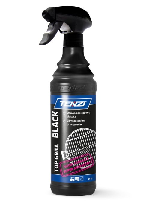 ŚRODEK DO CZYSZCZENIA GRILLA PIEKARNIKA TOP GRILL BLACK 0,6L ŚRODEK DO CZYSZCZENIA GRILLA PIEKARNIKA TOP GRILL BLACK 0,6L