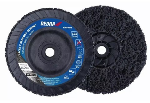 TARCZA WŁÓKNINY ŚCIERNEJ 125MM M14 TARCZA WŁÓKNINY ŚCIERNEJ 125MM M14
