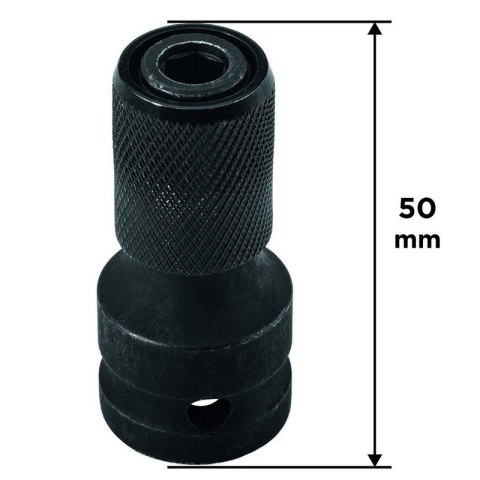 ADAPTER Z 1/2' KWADRAT NA 1/4'HEX ADAPTER Z 1/2' KWADRAT NA 1/4'HEX