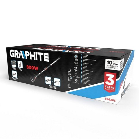 SZLIFIERKA DO GIPSU 800W , 225MM/215 MM, LED SZLIFIERKA DO GIPSU 800W , 225MM/215 MM, LED