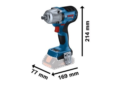 KLUCZ UDAROWY AKUMULATOROWY 1/2'' GDS 18V-450PC 2*4.0AH KLUCZ UDAROWY AKUMULATOROWY 1/2'' GDS 18V-450PC 2*4.0AH