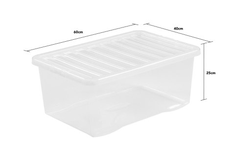 POJEMNIK DO PRZECHOWYWANIA WHAM CRYSTAL 45L POJEMNIK DO PRZECHOWYWANIA WHAM CRYSTAL 45L