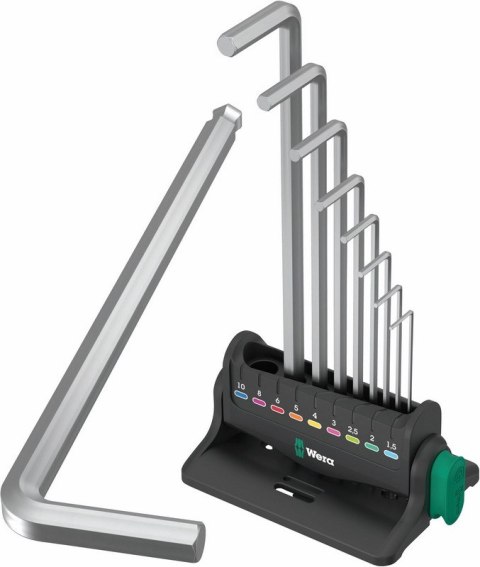 ZESTAW KLUCZY TRZPIENIOWYCH 950/9 HEX-PLUS 8, 9CZR ZESTAW KLUCZY TRZPIENIOWYCH 950/9 HEX-PLUS 8, 9CZR