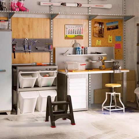 DRABINA, TABORET SKŁADANY CURVER 1+1 DRABINA, TABORET SKŁADANY CURVER 1+1