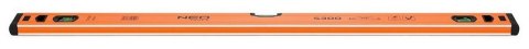 POZIOMICA ALUMINIOWA S300 3 LIBELLE 80CM. POZIOMICA ALUMINIOWA S300 3 LIBELLE 80CM.