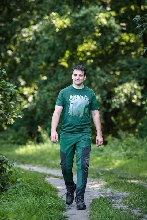 SPODNIE ROBOCZE OUTDOOR ZIELONO-SZARE ROZMIAR L SPODNIE ROBOCZE OUTDOOR ZIELONO-SZARE ROZMIAR L