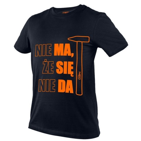 T-SHIRT Z NADRUKIEM MA SIĘ DA ROZMIAR M T-SHIRT Z NADRUKIEM MA SIĘ DA ROZMIAR M