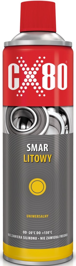 SMAR LITOWY UNIWERSALNY AEROZOL 500ML SMAR LITOWY UNIWERSALNY AEROZOL 500ML