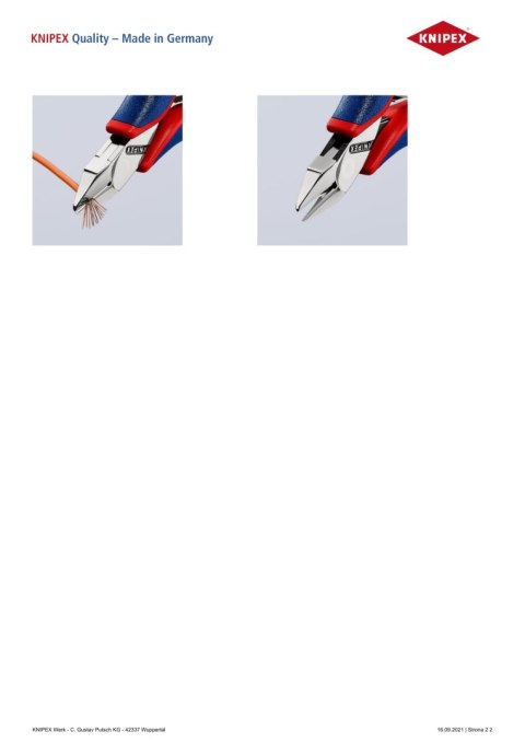 SZCZYPCE TNĄCE BOCZNE 115MM SZCZYPCE TNĄCE BOCZNE 115MM