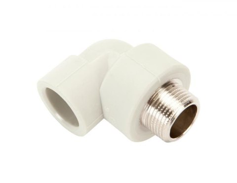 PP-R KOLANO GWINT ZEWNĘTRZNY 90 STOPNI 32MM X 1 PN20 PP-R KOLANO GWINT ZEWNĘTRZNY 90 STOPNI 32MM X 1 PN20