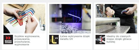 ZESTAW KLUCZY TRZP. W UCHWYCIE PROSTAR 6-KĄTNY 9CZ. ZESTAW KLUCZY TRZP. W UCHWYCIE PROSTAR 6-KĄTNY 9CZ.