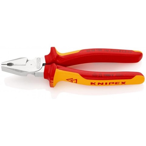 SZCZYPCE UNIWERSALNE 180MM O ZWIĘKSZONYM PRZEŁOŻENIU KNIPEX SZCZYPCE UNIWERSALNE 180MM O ZWIĘKSZONYM PRZEŁOŻENIU KNIPEX