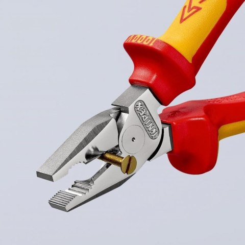 SZCZYPCE UNIWERSALNE 180MM O ZWIĘKSZONYM PRZEŁOŻENIU KNIPEX SZCZYPCE UNIWERSALNE 180MM O ZWIĘKSZONYM PRZEŁOŻENIU KNIPEX