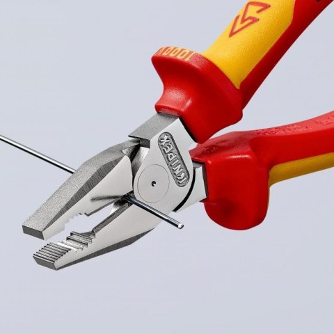 SZCZYPCE UNIWERSALNE 180MM O ZWIĘKSZONYM PRZEŁOŻENIU KNIPEX SZCZYPCE UNIWERSALNE 180MM O ZWIĘKSZONYM PRZEŁOŻENIU KNIPEX