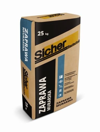ZAPRAWA MURARSKA 25KG SICHER ZAPRAWA MURARSKA 25KG SICHER