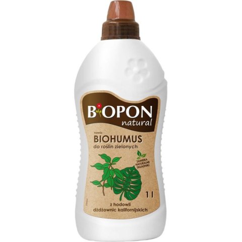 BIOHUMUS - DO . ROŚLIN ZIELONYCH PŁYN 1L BIOHUMUS - DO . ROŚLIN ZIELONYCH PŁYN 1L