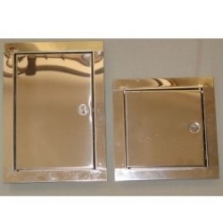 DRZWICZKI KOMINOWE NIERDZEWNE 140*140MM MAŁE DRZWICZKI KOMINOWE NIERDZEWNE 140*140MM MAŁE
