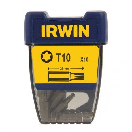 GROT, BIT, KOŃCÓWKA TYPU TORX 1/4' 25MM 10 SZT. T10 GROT, BIT, KOŃCÓWKA TYPU TORX 1/4' 25MM 10 SZT. T10