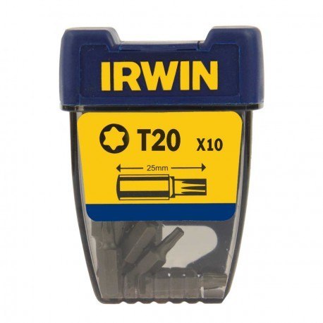 GROT, BIT, KOŃCÓWKA TYPU TORX 1/4' 25MM 10 SZT. T20 GROT, BIT, KOŃCÓWKA TYPU TORX 1/4' 25MM 10 SZT. T20