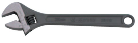 KLUCZ NASTAWNY SZWED Z PODZIAŁKĄ 25MM*200MM, CZARNY KLUCZ NASTAWNY SZWED Z PODZIAŁKĄ 25MM*200MM, CZARNY