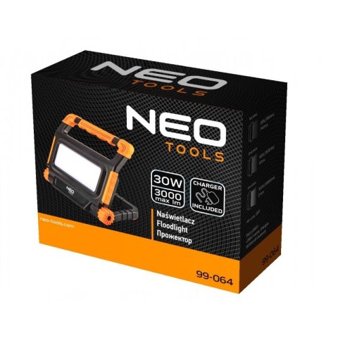 NAŚWIETLACZ AKUMULATOROWY 3000 LM SMD LED NAŚWIETLACZ AKUMULATOROWY 3000 LM SMD LED