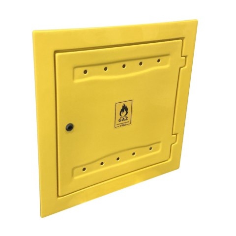 OSŁONA LICZNIKA GAZU Z TWORZYWA 120*600*600MM ŻÓŁTA OSŁONA LICZNIKA GAZU Z TWORZYWA 120*600*600MM ŻÓŁTA