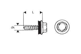 WKRĘT SAMOWIERTNY 4.8*35MM RAL 7011 WKRĘT SAMOWIERTNY 4.8*35MM RAL 7011