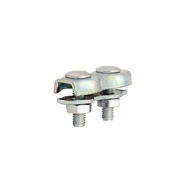 ZACISK LINOWY SIODEŁKOWY OCYNKOWANY PODWÓJNY 8MM ZACISK LINOWY SIODEŁKOWY OCYNKOWANY PODWÓJNY 8MM