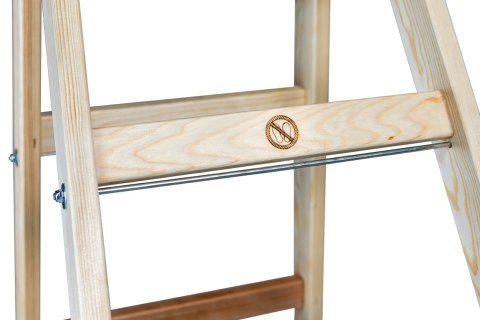 DRABINA DREWNIANA BRAKET PREMIUM 2X10 SZCZEBLI 299CM DRABINA DREWNIANA BRAKET PREMIUM 2X10 SZCZEBLI 299CM