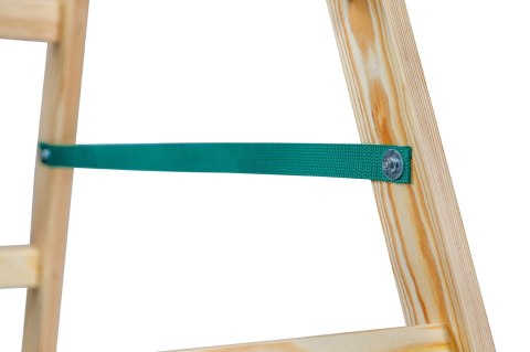 DRABINA DREWNIANA BRAKET PREMIUM 2X8 SZCZEBLI 240CM DRABINA DREWNIANA BRAKET PREMIUM 2X8 SZCZEBLI 240CM