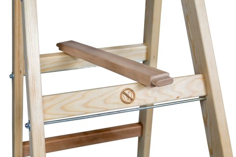 DRABINA DREWNIANA BRAKET PREMIUM 2X8 SZCZEBLI 240CM DRABINA DREWNIANA BRAKET PREMIUM 2X8 SZCZEBLI 240CM