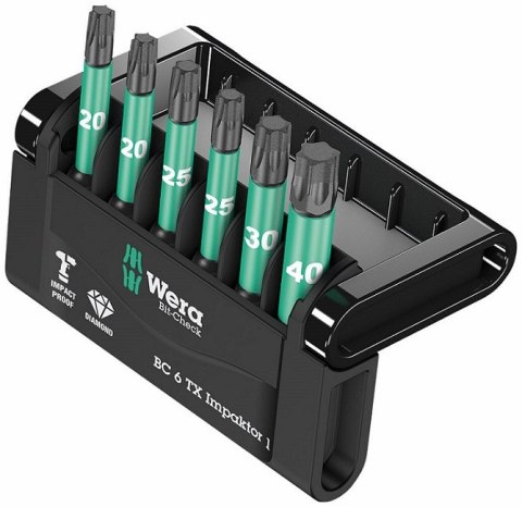 ZESTAW BITÓW BIT-CHECK 6 TX IMPAKTOR 1, 6 CZĘŚĆ ZESTAW BITÓW BIT-CHECK 6 TX IMPAKTOR 1, 6 CZĘŚĆ