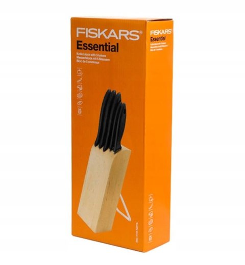 ESSENTIAL ZESTAW 5 NOŻY W BLOKU ESSENTIAL ZESTAW 5 NOŻY W BLOKU