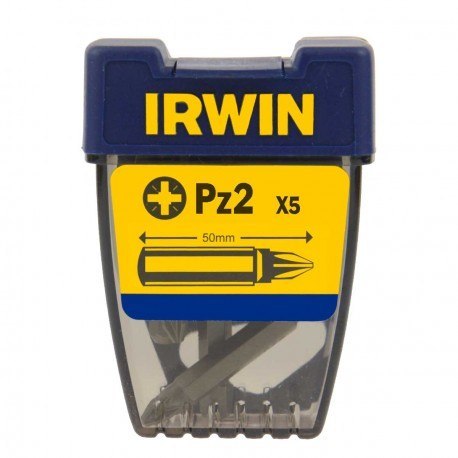 GROT, BIT TYPU POZIDRIV 1/4' DŁUGI 50MM KOMPLET 5 SZTUK PZ2 GROT, BIT TYPU POZIDRIV 1/4' DŁUGI 50MM KOMPLET 5 SZTUK PZ2