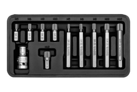 KOMPLET KLUCZY SPECJALNYCH 11CZ SPLINE KOMPLET KLUCZY SPECJALNYCH 11CZ SPLINE
