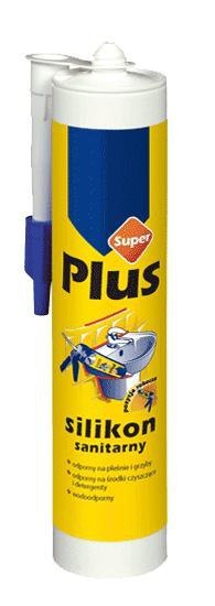 SILIKON SUPER PLUS SANITARNY 280ML BIAŁY SILIKON SUPER PLUS SANITARNY 280ML BIAŁY