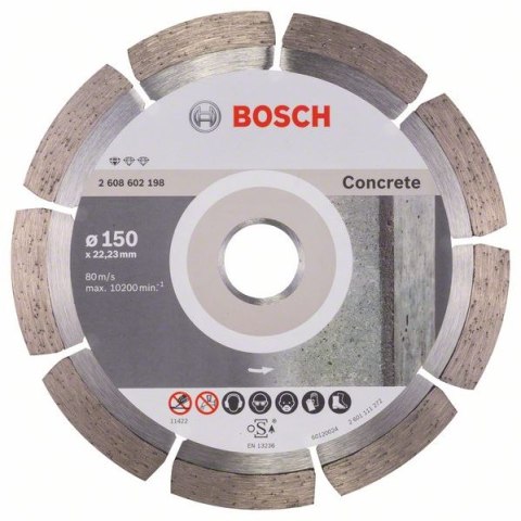 TARCZA DIAMENTOWA SEGMENTOWA CONCRETE 150*22.3*2.0 TARCZA DIAMENTOWA SEGMENTOWA CONCRETE 150*22.3*2.0