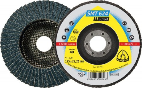 LAMELKA SMT624 GRANULACJA 40 125MM 322772 LAMELKA SMT624 GRANULACJA 40 125MM 322772