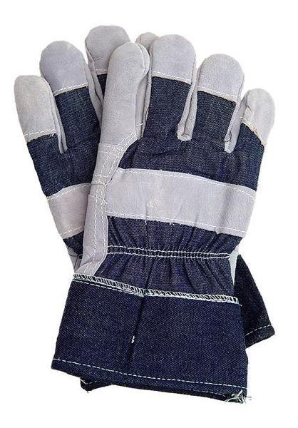 RĘKAWICE SKÓRA BYDLĘCA, DWOINA, JEANS RB RĘKAWICE SKÓRA BYDLĘCA, DWOINA, JEANS RB