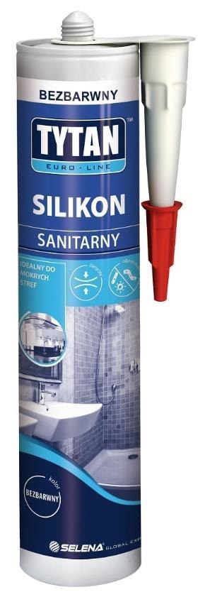 SILIKON SANITARNY EURO-LINE 280ML BEZBARWNY SILIKON SANITARNY EURO-LINE 280ML BEZBARWNY