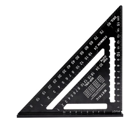 KĄTOWNIK STOLARSKI ALUMINIOWY Z PODSTAWĄ 175 MM KĄTOWNIK STOLARSKI ALUMINIOWY Z PODSTAWĄ 175 MM