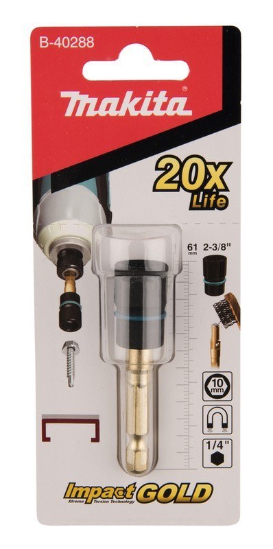 NASADKA 10MM Z WYMIENNYM UCHWYTEM 1/4' HEX NASADKA 10MM Z WYMIENNYM UCHWYTEM 1/4' HEX