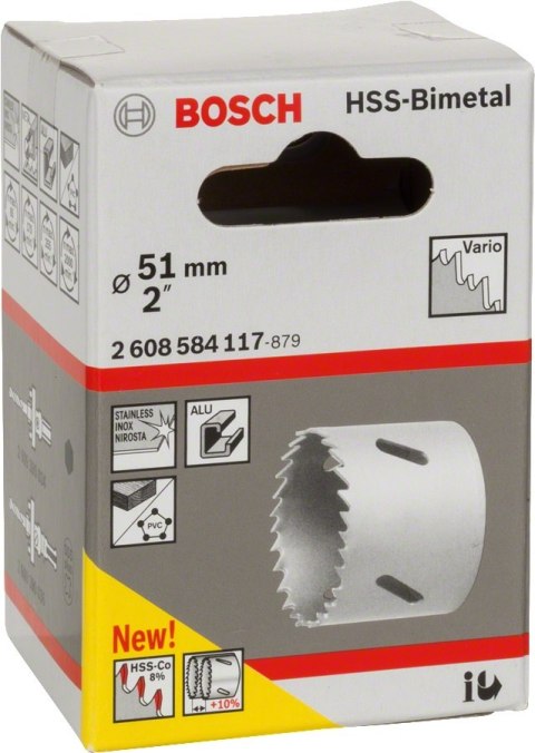 PIŁA OTWORNICA BIMETAL 51MM PIŁA OTWORNICA BIMETAL 51MM