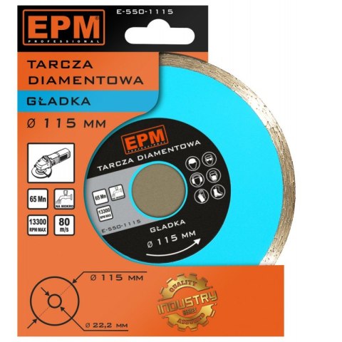 TARCZA DIAMENTOWA GŁADKA 230MM TARCZA DIAMENTOWA GŁADKA 230MM
