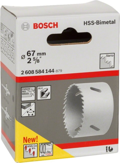 PIŁA OTWORNICA BIMETAL 67MM PIŁA OTWORNICA BIMETAL 67MM